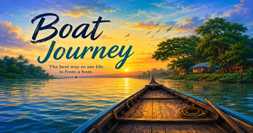 A Journey You Like Most (Train/Boat Journey)