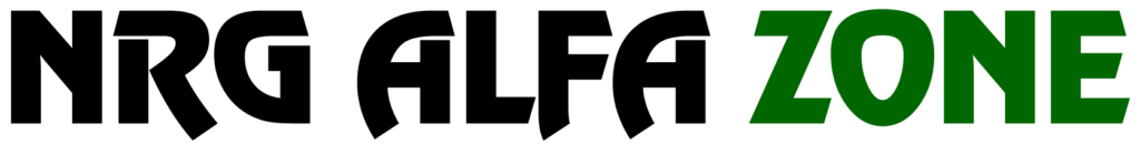 NRG ALFA ZONE Logo - Education, Technology, AI and Knowledge Platform