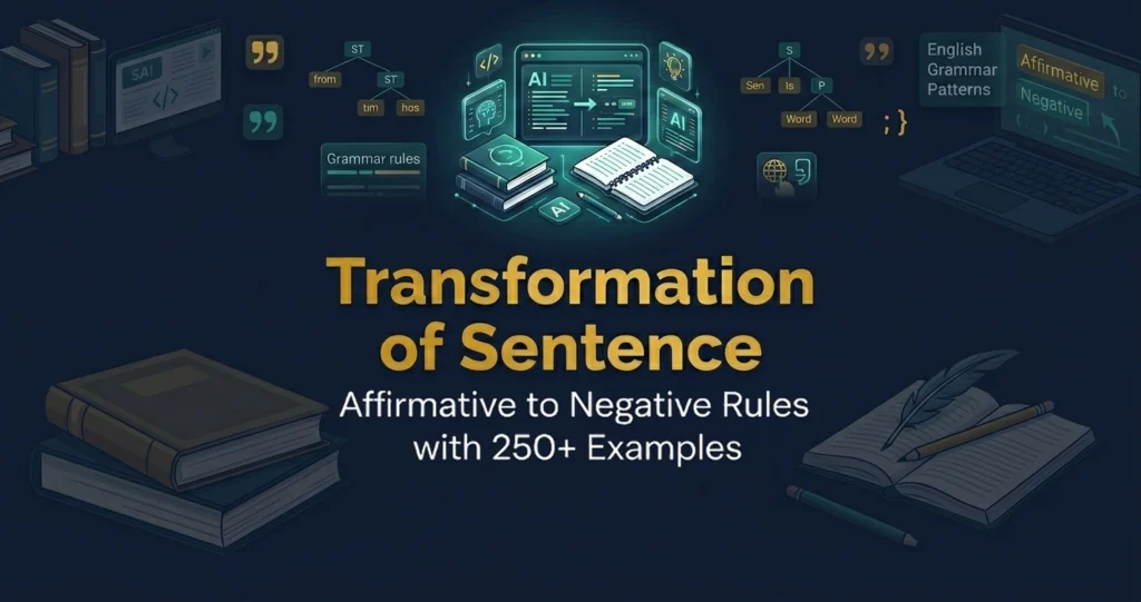 Transformation of Sentence