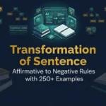 Transformation of Sentence