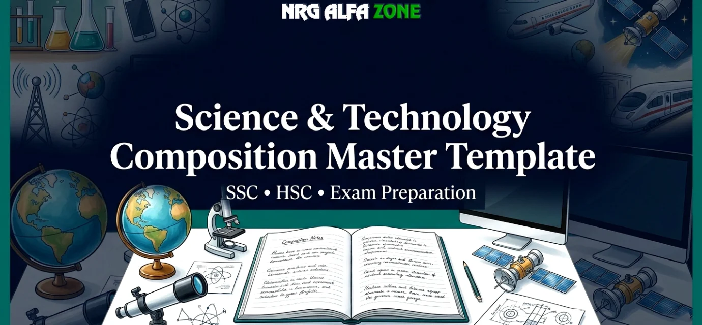 Science and Technology Composition Master Template for SSC and HSC students by Baytul Ilm Academy